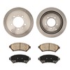 PHILTOP Rear Brake Pads and Rotors kit Fit for Lexus