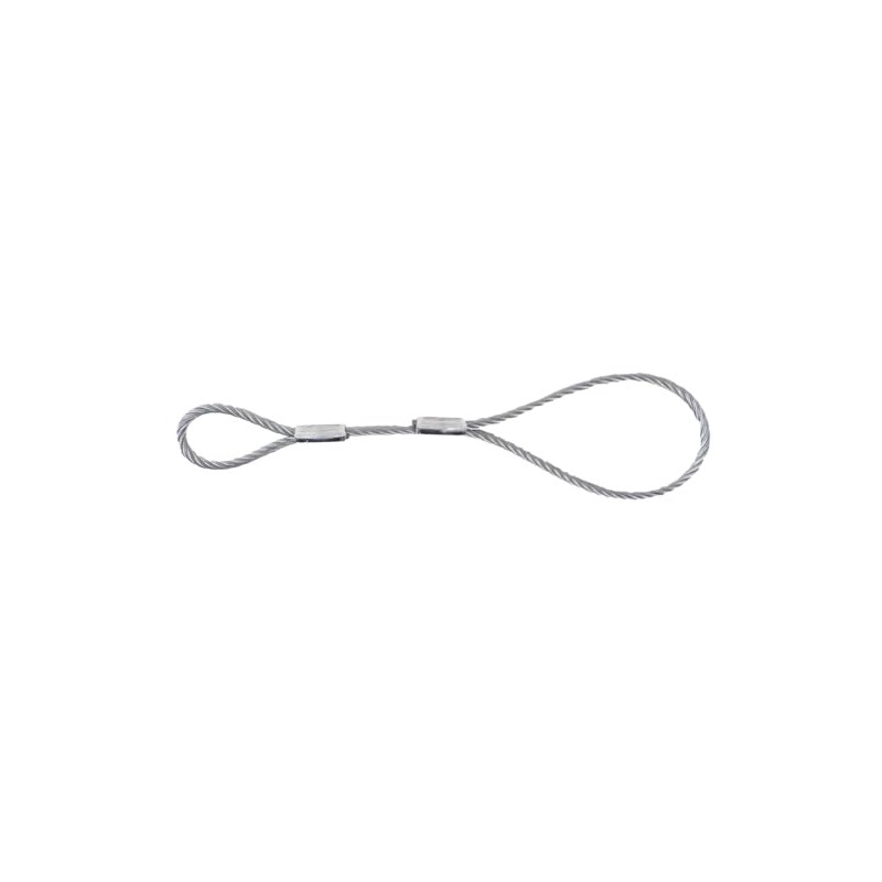 EFMETAL Safety Cable for Unbraked Trailers 250 mm 250 kg