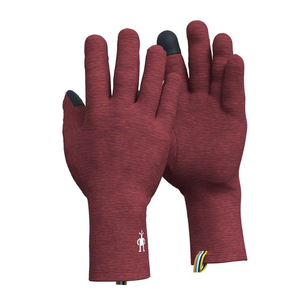 Smartwool Standard Thermal Merino Glove, Currant Heather, Extra Small