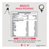 Multi Vitaminico Para Mujer Contiene Goji, Bilberry, Mangosta, Magnesio, Biotina,