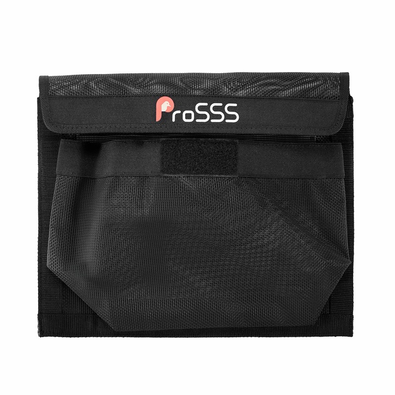 ProSSS (1/2Pack Boat Storage Mesh Bag with Secure Lid -