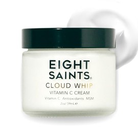 Eight Saints Skincare Cloud Whip Crema Hidratante Facial con Vitamina C Crema de Día, Crema Facial Natural y Orgánica para Mujeres, Crema Antienvejeci