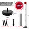 ZNDAW Parking Garage Flashing Stop Sign, Garage Parking Assistant LED