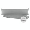 BaSaTex Double Pack Cotton Renforcé Side Sleeper Pillowcase 40 x