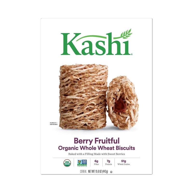 Kashi Breakfast Cereal, Vegan Protein, Organic Fiber Cereal, Bulk Pantry
