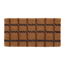 Creative Co-Op Natural Coir Doormat, 32" L x 16" W x 1" H