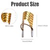 10 PCS Nail Forms Aluminum Nail Art Forms Tips Reusable