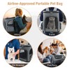 Lekereise Pet Carrier Backpack Expandable Cat Backpack for Medium Dogs