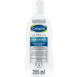 CETAPHIL Pro ItchControl Skin Soothing Wash Lotion, 295 ml, for Skin Prone to Eczema & Eczema, Gently Cleanses Foaming, Intensely Moisturises, Also for Sensitive Baby and Children's Skin