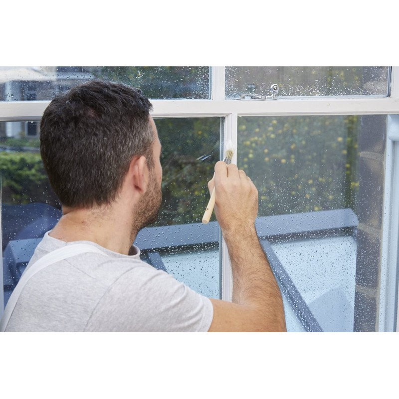 ProDec 25mm Trade Professional Pointed Synthetic Sash Brush Ideal for