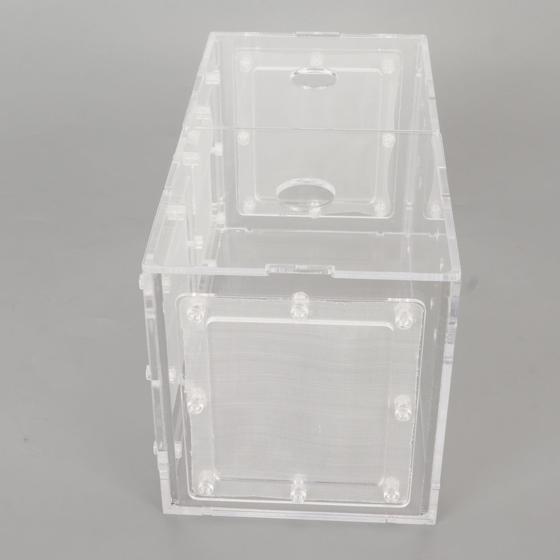 Fish Breeding Isolation Box Transparent Mesh Side Fish Tank Incubator