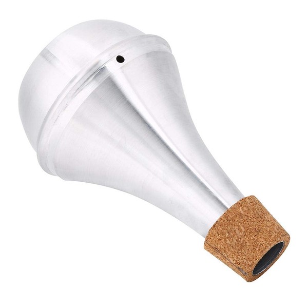 Trumpet Mute, Aluminum Alloy & Cork Material, For Practice, Mute