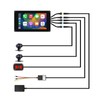 VSYSTO Motorcycle Dash Cam Front & Rear 1080P Cameras with