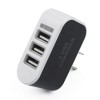 Multi 3-Port USB Home Wall Charger Plug Glowing Light 3.1A