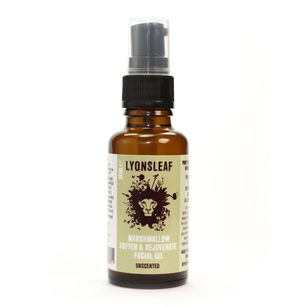 Lyonsleaf Marshmallow Soft and Rejuvenate Facial Oil / Serum - Odourless 30ml