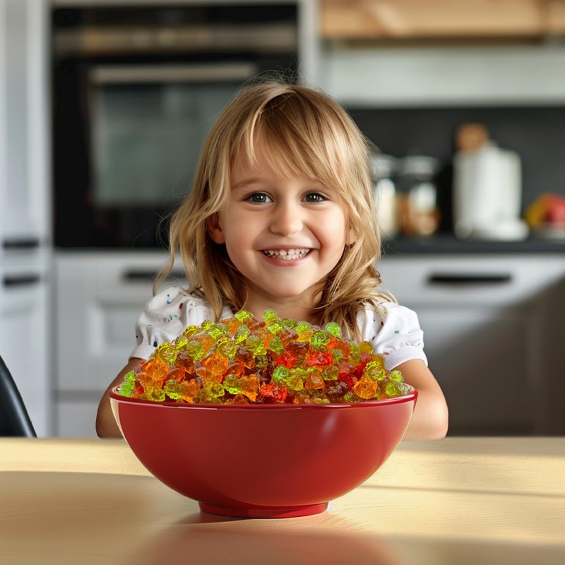 Gummy Candy 3D Dinos |1-Pound Pack| Assorted Fruit Flavors