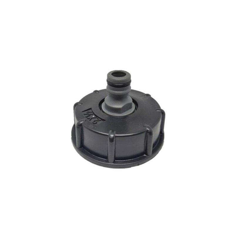 POWERTOOL Plastic Water Hose Pipe Adapter, 2PCS IBC Adapter S60X6