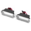 1 Pair DC12V 3200K 18 LEDs Number Plate License Panel