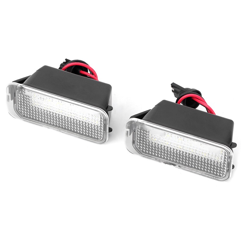 1 Pair DC12V 3200K 18 LEDs Number Plate License Panel