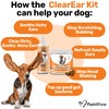 NutriPaw NutriPaw ClearEar Kit For Dogs - Drops to soothe