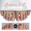 modelones Puntas De Uñas Postizas Cuadradas Cortas De Gel Suave,