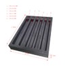 OTOOLWORLD Gold Silver Graphite Ingot Mold Mould Crucible for Melting