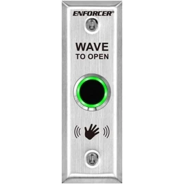 Seco-Larm Enforcer Slimline No Touch Request-to-Exit Plate, Outdoor (SD-9163-KSQ)