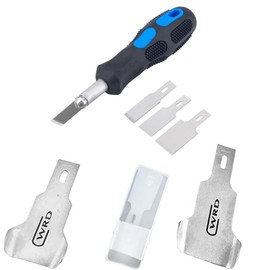 WRD Urethane Scraper Tools, 12mm & 17mm WRD Stingray Blades, Japaneese steel, WIndshield pinch weld scraper blade