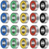 CODIRATO Pack of 20 608RS Ball Bearings Carbon Steel Roller