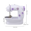 Mini Sewing Machine, Portable Sewing Machine with Light, Low Noise