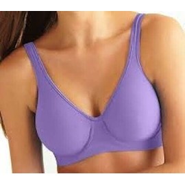 BALI~ Blue Flexible Fit Comfort U Design Underwire Bra #3428 ~Size XS  lavender