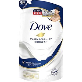Dove Body Wash Premium Moisture Care Refill Set of 4 12.7 oz (360 g)
