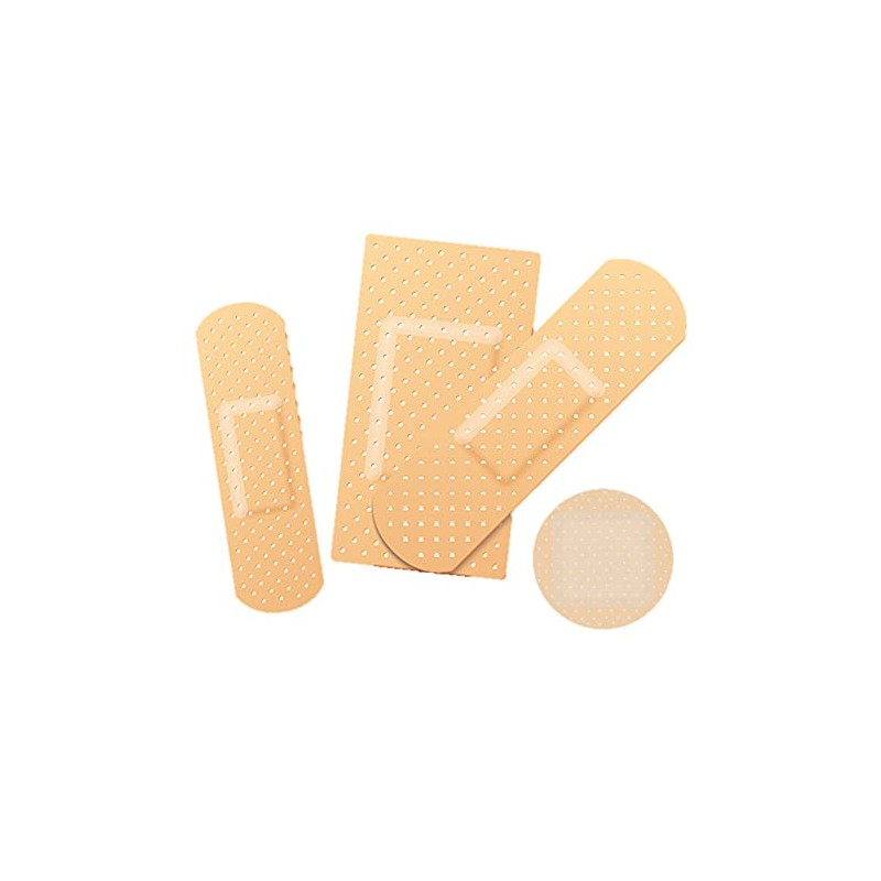 Dealmed Adhesive Bandage Assorted Variety Pack (560 Count) Sterile Breathable