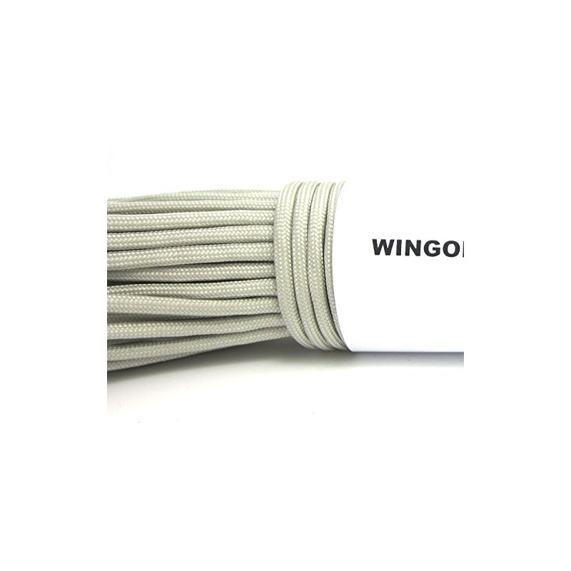 WINGONEER Parachute Cord Paracord with 7 Strands, 550 lbs /