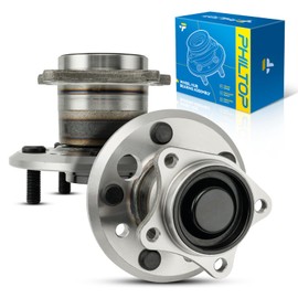 PHILTOP 512208 x2 Rear Wheel Hub Assembly Compatible with 2002-2004 Toyota Camry 5 Lugs