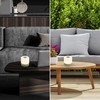 BRILONER Mini LED Table Lamp Wireless, Dimmable Bedside Lamp Touch,