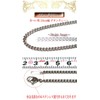 23.6 inches (60 cm), Pure Titanium Chain, Titanium Necklace, Chain,