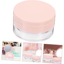 DOITOOL Contenedor De Maquillaje De Malla De Plástico Elástico Caja Suelta Portátil Con Espejo Para Mujeres