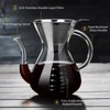 Unbreakable - Pour Over Coffee Maker with Double Stainless Filter
