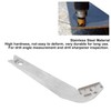 Walfront 2Pcs Drill Bit Angle 118 Degree Metal Blade Measurement