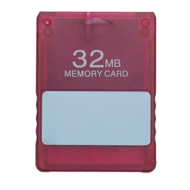 V1.953 Memory Card Professional OPL HD Loader Game Program Card for Game Console Accessories 32MB Transparent Red