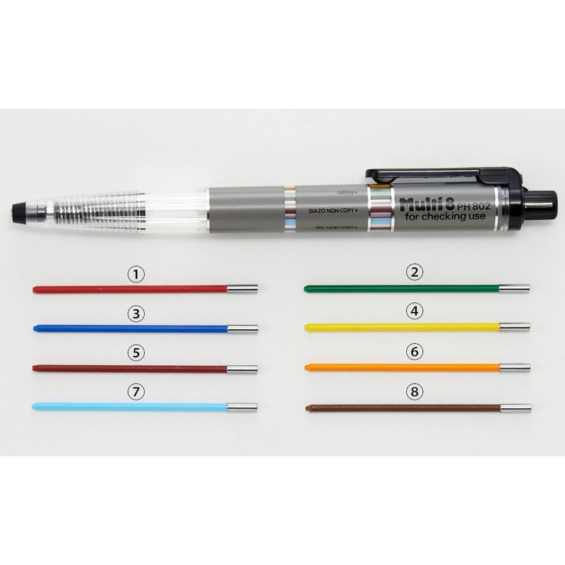 Pentel Mechanical Pencil Multi 8 PH-802 [Bulk Set of 3]