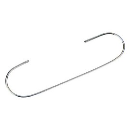Club Pack of 100 Silver Christmas Ornament Hooks 1.5"