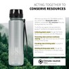 720°DGREE Water Bottle “uberBottle“ - 1.5 L crystalClear +Fruit-Infuser -