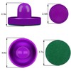 ONE250 Air Hockey Pushers and Purple Air Hockey Pucks, Goal