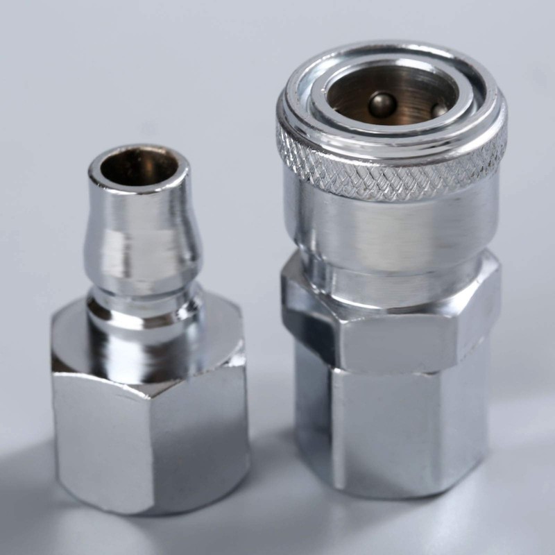 Air Line Hose Fittings 3/8" BSP Female Thread Quick Release
