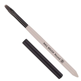 MOLILON Oval Nail Cleanup Brush, Gel Nail Brushes Acetone Manicure Brush for Builder Gel | French Tips | Salon & Home Use | Nail Artists & DIY Enthusiasts