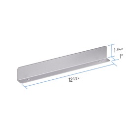 AA Products P-SH-Divider-A Shelf Divider Shelf Accessories Designed for 13" Depth Van Shelving Storage, Set of 3 - Grey