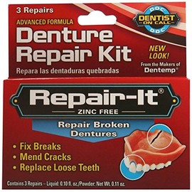 D.O.C. Repair-It Advanced Formula Denture Repair Kit 3 ea (Pack of 9)
