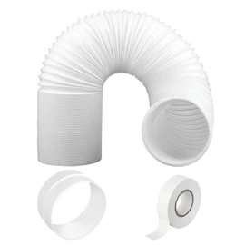 SPARES2GO Hose Pipe PVC Duct Extension Kit for Toshiba Air Conditioner (6m, 5 Inches)